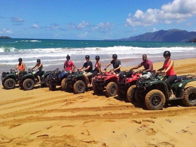 Samana ATV Four Wheels Excursion to Do from Las Terrenas Dominican Republic
