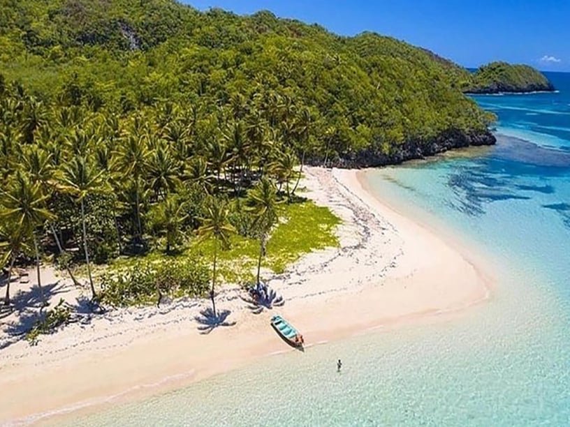 Samana Playa Ermitano Boat Excursion to Do from Las Terrenas Dominican Republic